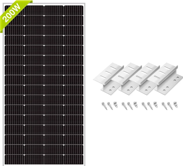 Monocrystalline 12v 24v Solar Panel 200w 250w 260w 280watts 24v 300w Solar Panel for 200w Solar Light and Panel Use