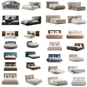 Ensemble de meubles de chambre à coucher complet She xu Turkish White, <span class=keywords><strong>lit</strong></span> king size de luxe, style moderne - Product Image 1