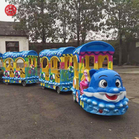Train sur rail pour parc d'attractions pour enfants à vendre – Manèges d'extérieur amusants pour enfants