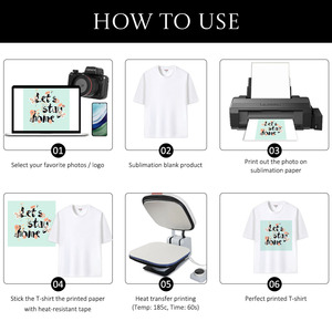 Camiseta Blanca Sublimable Personalizada y Cómoda, 4 Estilos, Directo de Fábrica, Camiseta Imprimible Personalizada para Hombre/Mujer/Niños - Product Image 6