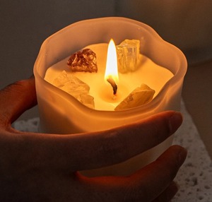Velas Aromáticas Personalizadas al por Mayor en Frascos de Vidrio con Cera de Soja, Biodegradables, Hechas a Mano, Estilo Moderno, para Acción de Gracias, Diwali, Día de San Valentín - Product Image 3