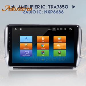 Lecteur DVD de voiture Android 10.0, Navigation GPS pour <span class=keywords><strong>Peugeot</strong></span> <span class=keywords><strong>208</strong></span> 2008 2012-2018, unité principale stéréo, lecteur multimédia, enregistreur Radio - Product Image 5