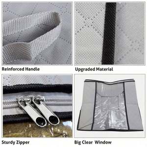 Bolsa Organizadora de Almacenamiento Debajo de la Cama, Plegable, de Gran Capacidad, Resistente, de Tela No Tejida, para Ropa de Cama y Ropa en el Dormitorio - Product Image 3