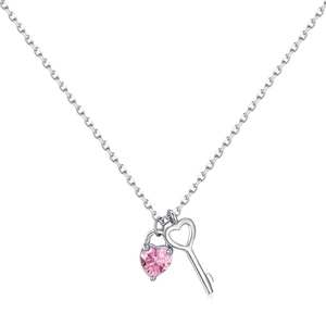 Compromiso boda eternidad joyería personalizada mujer circón <span class=keywords><strong>Cadena</strong></span> <span class=keywords><strong>de</strong></span> <span class=keywords><strong>plata</strong></span> <span class=keywords><strong>italiana</strong></span> 925 <span class=keywords><strong>precio</strong></span> personalizado hombres collar con colgante - Product Image 2