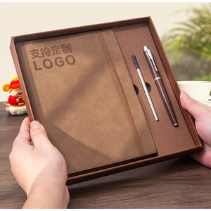 Carnet personnalisé A5 en cuir pour bureau, reliure souple, possibilité d'imprimer un logo, bloc-notes personnalisé pour cadeau - Product Image 6