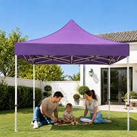 Tentes pliables durables, imperméables, coupe-vent, à double couche, pour salons professionnels et événements en plein air, toutes saisons