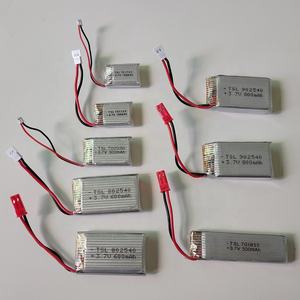 3.7V <span class=keywords><strong>Lipo</strong></span> pil 702035 752035 752540 702030 802540 902540 mAh <span class=keywords><strong>300mAh</strong></span> X5 X5C RC uçak için 600mAh 800mAh polimer piller - Product Image 6