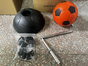 Dispositivo de entrenamiento de patadas de fútbol, mejora las habilidades y forma de lanzamiento, entrenador de fútbol individual con pelota de fútbol - Product Image 5