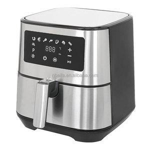 Aifa, superventas, <span class=keywords><strong>precio</strong></span> de fábrica, Mini <span class=keywords><strong>freidora</strong></span> eléctrica, 8L, <span class=keywords><strong>freidora</strong></span> de <span class=keywords><strong>aire</strong></span> de acero inoxidable, parrilla, cestas dobles con alta <span class=keywords><strong>calidad</strong></span> - Product Image 1