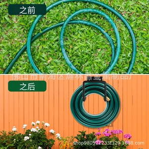 Soporte de manguera para montaje en pared con capacidad para 150 pies de mangueras de jardín, con instalación por perforación. - Product Image 2