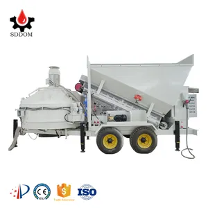 2021 New Type Advanced Small Mobile Concrete Batching Plant For Sale batching plant price