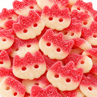 Bonbons Gélifiés Sucrés et Acidulés Fox Fruit Halal, Bonbons Mous en Gros, Fournisseurs de Gelées, OEM, Logo Personnalisé, Produits Comestibles de Chine