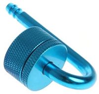 Atomiseur CO2 aquatique en aluminium, diffuseur de bulles, injecteur de réacteur pour Aquariums implantés, réservoirs de qualité, diffuseur robuste en aluminium