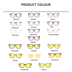 Montature per Occhiali Personalizzate con Ali Sottili Oversize, Lenti Ottiche Anti Luce Blu di Base - Product Image 4