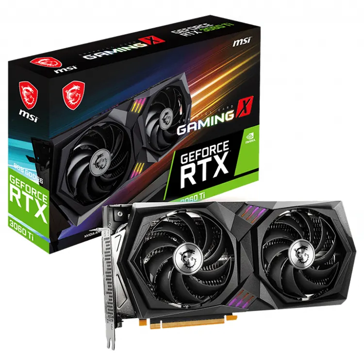 MSI GeForce RTX Ti GAMING X 8GB لم تستخدم LHR Gaming مع 8GB GDDR6 تدعم AMD Ryzen 5 5600X 9 5900X CPU