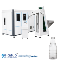 Machine de soufflage par étirage de film PET contrôlée par PLC pour bouteilles en plastique