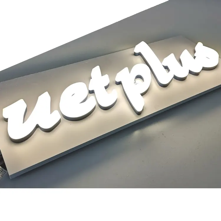 새로운 무료 디자인 사용자 정의 만든 네온 스타일 3d 얇은 led 아크릴 빛 편지
