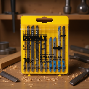 Surtido de hojas de sierra de arco Dewalt, 10 piezas, para cortar metal y madera - Product Image 3