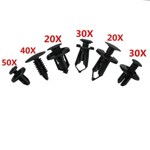 Fixations automobiles 6 tailles, clips rivets en plastique ABS, tiges de poussée pour réparation de garde-boue et pare-chocs General Motors - Product Image 3