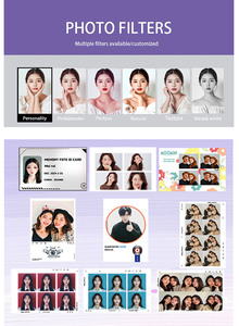 Cabina de Fotos SLR de Autoservicio con Pantalla Única para Centros Comerciales, Impresión Instantánea de Stickers, Cámara con Pantalla Táctil y Wi-Fi - Product Image 5