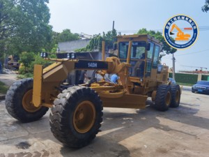 รถเกรดเดอร์มือสอง Caterpillar 140H รุ่นปี 2010 ได้รับการรับรองมาตรฐาน CE ISO อุปกรณ์ก่อสร้าง เครื่องยนต์จากญี่ปุ่น น้ำหนัก 5000 กก. สินค้ามาใหม่ - Product Image 2