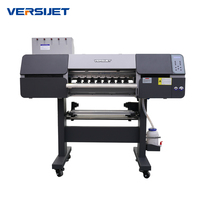 Imprimante DTF 24 pouces A1 haute vitesse 60cm pour t-shirts Machine à jet d'encre DTF 4 têtes d'impression I3200 pour vêtements