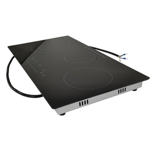 Nouvelles Tendances Plaque de cuisson vitrocéramique encastrable 3800W à 2 brûleurs, multifonction électrique, pour usage domestique - Product Image 2