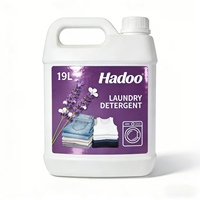 Détergent à lessive en gros d'usine, OEM, seau de 5 gallons, détergent à lessive liquide haute efficacité