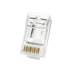 Câble <span class=keywords><strong>Ethernet</strong></span> avec prise <span class=keywords><strong>RJ45</strong></span>, connecteur à <span class=keywords><strong>pince</strong></span> à 6 broches, coque PC directement à travers le connecteur <span class=keywords><strong>RJ45</strong></span> - Product Image 3
