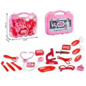 Ensemble de jeu de <span class=keywords><strong>dentiste</strong></span> pour enfants de haute qualité, <span class=keywords><strong>jouet</strong></span> médical éducatif avec étui de transport pour jeu de rôle - Product Image 4