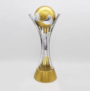 Trofeo <span class=keywords><strong>de</strong></span> Fútbol Personalizado Chapado en <span class=keywords><strong>Oro</strong></span> al por Mayor, Trofeos <span class=keywords><strong>de</strong></span> la <span class=keywords><strong>Copa</strong></span> <span class=keywords><strong>de</strong></span> <span class=keywords><strong>Campeones</strong></span> <span class=keywords><strong>Mundiales</strong></span>, Eventos <span class=keywords><strong>de</strong></span> Clubes, Grandes Premios <span class=keywords><strong>de</strong></span> Recuerdo <span class=keywords><strong>de</strong></span> Fútbol - Product Image 4