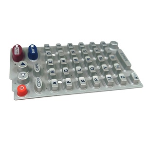 Tùy Chỉnh Silicone Cao Su Nút Màng Chuyển Đổi & Dẫn Điện Silicone Cao Su Đẩy Nút Bao Gồm Pad Cho Bộ Điều Khiển - Product Image 5