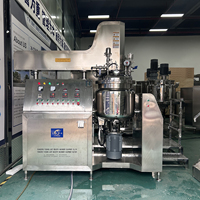 Homogénéisateur sous vide personnalisé mélangeur émulsifiant machine à émulsifier machines de fabrication de crème et de lotion pour le corps