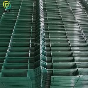 Panneau de clôture courbé galvanisé et thermolaqué, clôture de sécurité en treillis métallique 3D pour usine et <span class=keywords><strong>communauté</strong></span> - Product Image 6