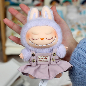 Labubu <b>Doll</b> Clothes 17cm Two Piece Skirt Set For Girls Plush Toy Accessories - Product Image 4
