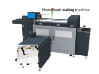 Nouvelle machine automatique à grande vitesse pour la fabrication d'albums photo plats pour albums de mariage/albums papillon, capacité de 2200 feuilles/heure