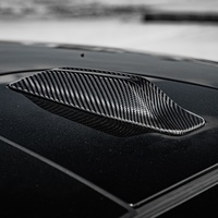 Pour BMW G60 G61 Série 5 G90 G99 M5 2023+ – Aileron d'antenne en fibre de carbone sèche de style OEM de haute qualité, type aileron de requin adhésif