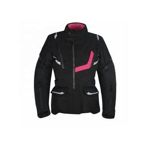 Color negro Patchwork motocicleta Motocross carreras de motos señoras Cordura invierno chaquetas impermeables abrigos con logotipo personalizado - Product Image 1