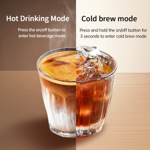 Máy pha cà phê viên nang Mini 1450W 0.8L, hệ thống làm nóng nhanh cho vỏ tương thích <span class=keywords><strong>Nespresso</strong></span>, dễ dàng làm sạch - Product Image 5