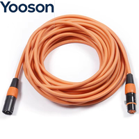 Câble audio XLR équilibré mâle-femelle avec conducteur en cuivre sans oxygène, modèle MA003, pour consoles de mixage et diffusion en direct