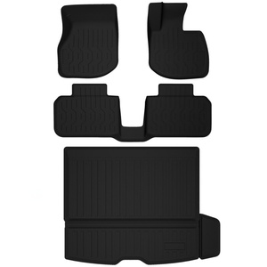 Tapis de sol TPE sur mesure pour Peugeot <span class=keywords><strong>5008</strong></span> (2017-2026) 7 places, toutes saisons, imperméables - Product Image 3