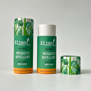 หลอดกระดาษคราฟท์สีขาวแบบดันขึ้น พิมพ์สีได้ตามสั่ง บรรจุภัณฑ์เปล่าสำหรับผลิตภัณฑ์บัล์มกันแดดเนื้อแน่นเพื่อความงาม - Product Image 5