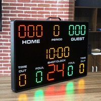 Chronomètre de tir de basket-ball portable avec affichage de l'heure de jeu pour écoles, clubs, gymnases - Vente en gros usine