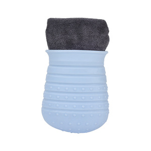 <b>Pet</b> Paw Wash Cup TPR Material Small Blue 360 Degree Cleaning For Dogs - Product Image 2
