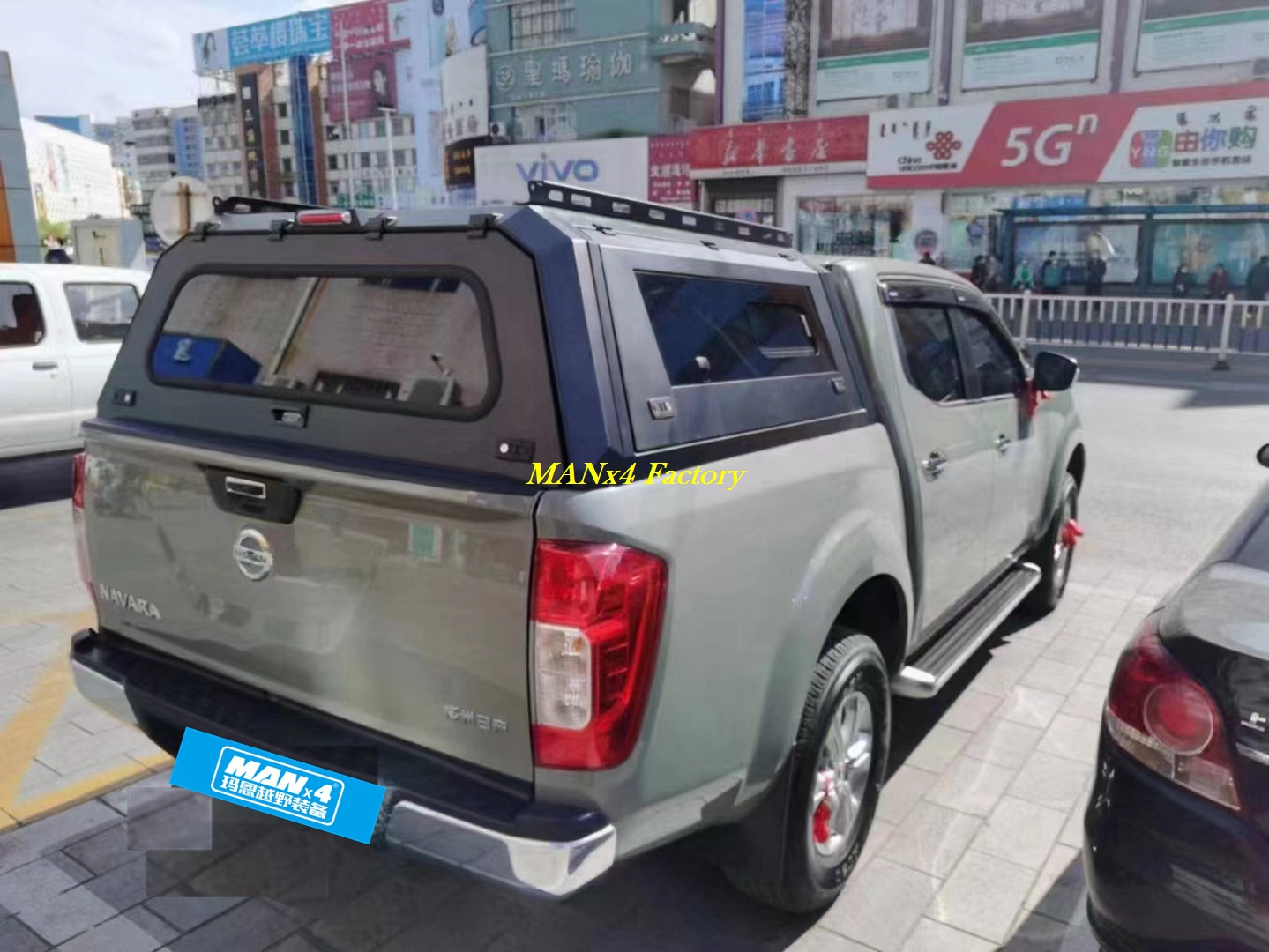 Manx4 Pickup Canopy - Smartcap Camper Shell for Navara NP300