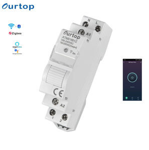 Nuevo diseño OURTOP Zigbee Temporizador inteligente Asistente de voz Compatible con Alexa y Google <span class=keywords><strong>para</strong></span> el hogar - Product Image 2