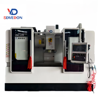 Fraiseuse CNC VMC1270 à lit en fonte de résine, guidage à rouleaux HIWIN, usinage de précision, compatible 4ème/5ème axe, directement de l'usine