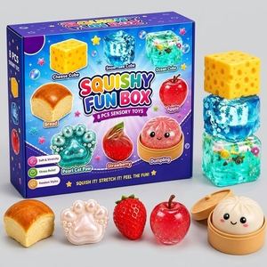 8-Piece Boxed Rubber Maltose Stress-Relief Squeeze Toy <b>Blind</b> Box Set - Product Image 4