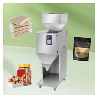 Machine de pesage semi-automatique à tête unique pour le remplissage de particules en bouteille, haute précision, pour céréales, graines, haricots, thé en poudre