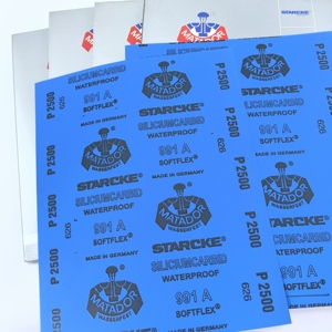Fortunebrasive Carta Abrasiva Impermeabile in Carburo di Silicio 9x11", Fogli per Lucidatura a <span class=keywords><strong>Specchio</strong></span> Grana 60-7000 con Supporto in Lattice Premium C-wt - Product Image 1